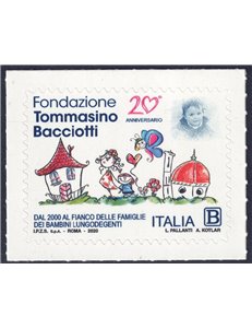 ITALIA 2020 Fondazione Tommasino Bacciotti MNH**