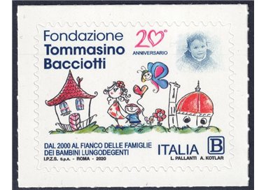 ITALIA 2020 Fondazione Tommasino Bacciotti MNH**