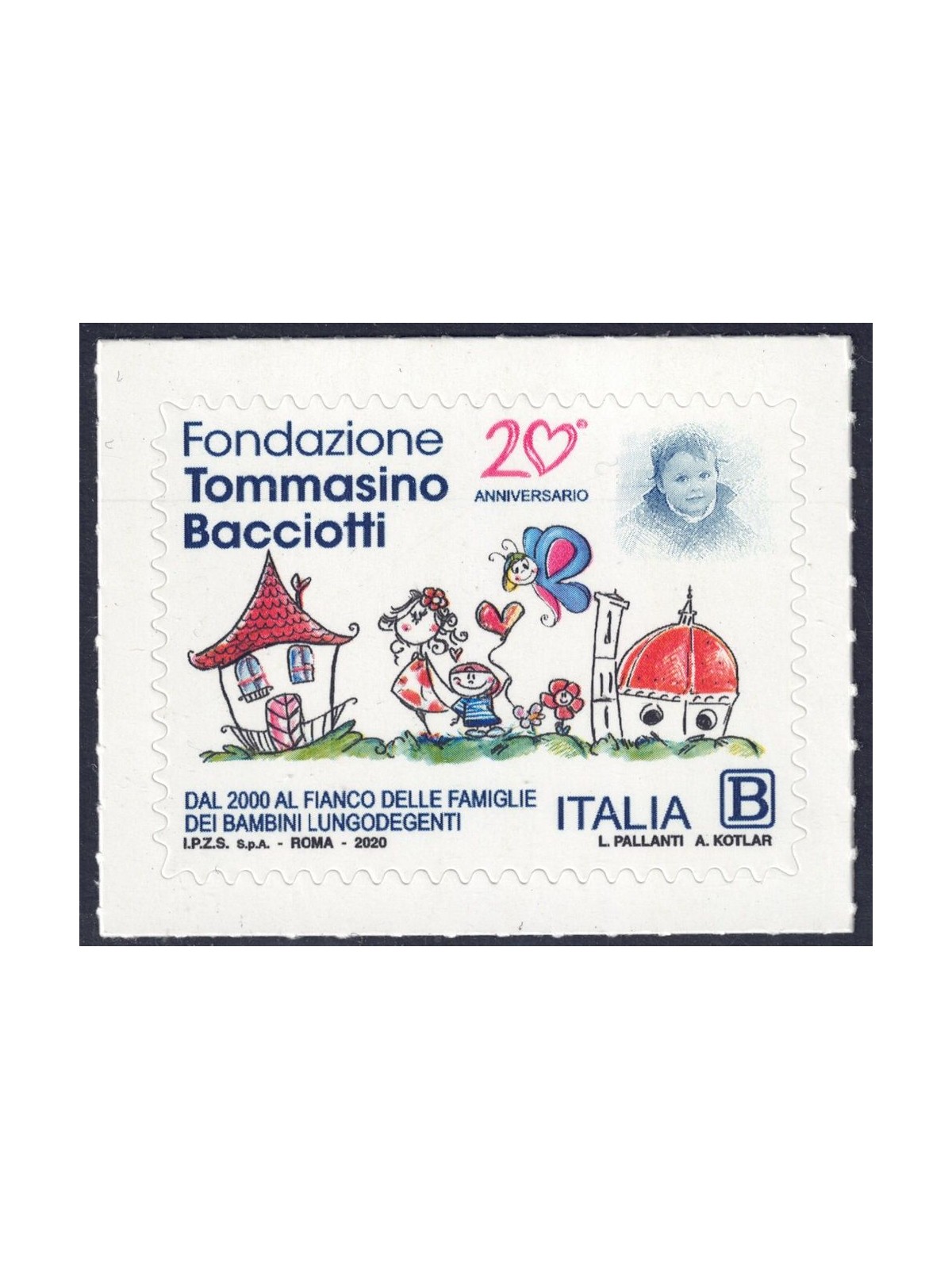 ITALY 2020 Tommasino Bacciotti Foundation MNH**