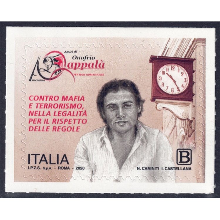 ITALIA 2020 Associazione Amici di Onofrio Zappalà MNH**