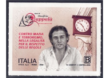ITALIA 2020 Associazione Amici di Onofrio Zappalà MNH**