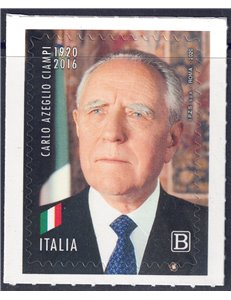 ITALIA 2020 Carlo Azeglio Ciampi MNH**