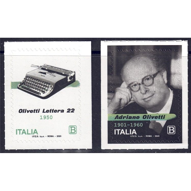 ITALY 2020 Olivetti 2v MNH**