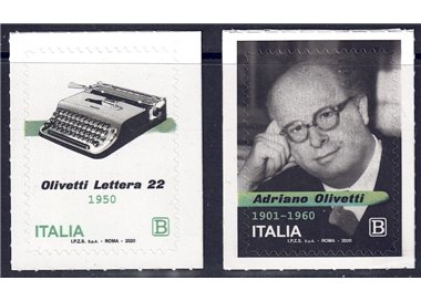 ITALY 2020 Olivetti 2v MNH**