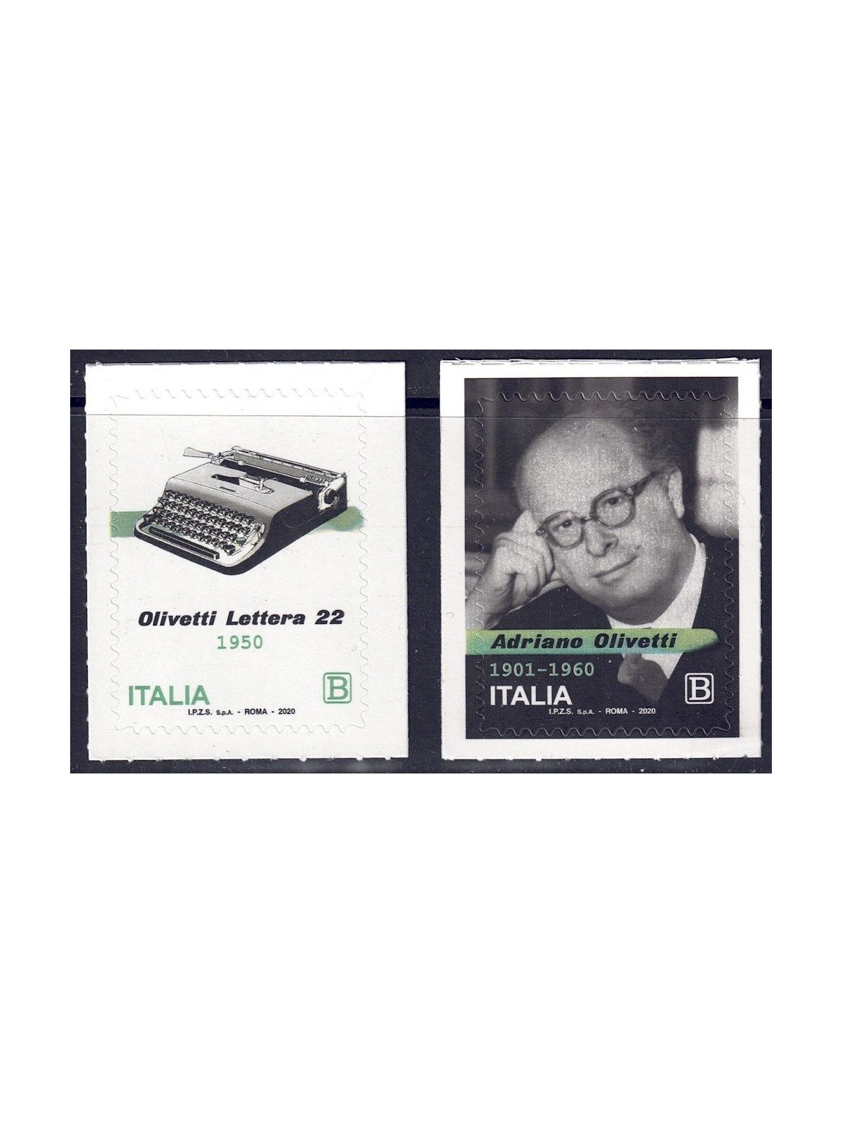 ITALY 2020 Olivetti 2v MNH**