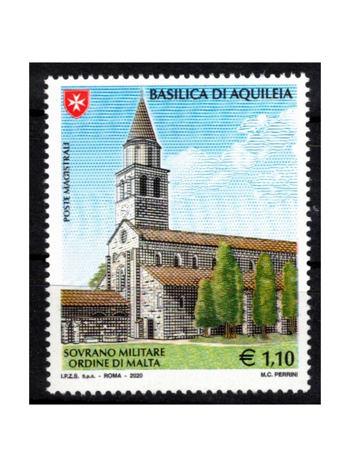 SMOM 2020 Basilica of Aquileia MNH**