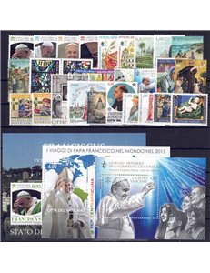 VATICAN 2016 Complete Year 28v + 3 s/s MNH**