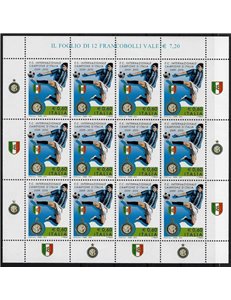 ITALY 2010 Inter Italian champion m/s MNH**