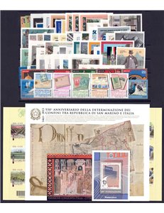 ITALIA 2013 Annata Completa 67v + 4 BF MNH**