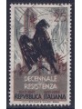 ITALIA 1954 Anniversario Resistenza (2ª tiratura) us