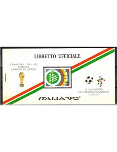 ITALY 1990 Souvenir Booklet ITALIA 90 Germany Sample MNH**