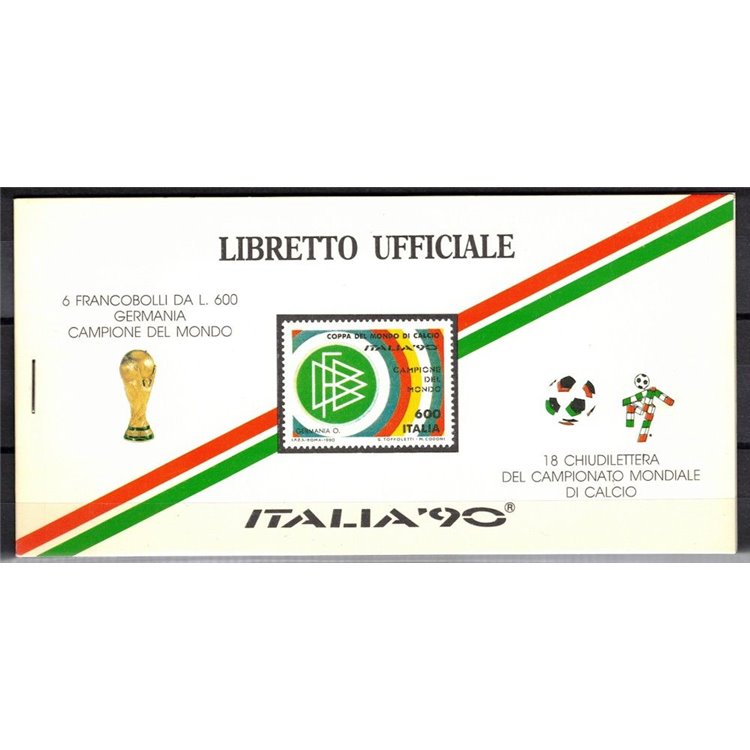 ITALIA 1990 Libretto Ricordo ITALIA 90 Germania Campione MNH**