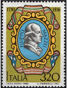 ITALIA 1980 Filippo Mazzei MNH**