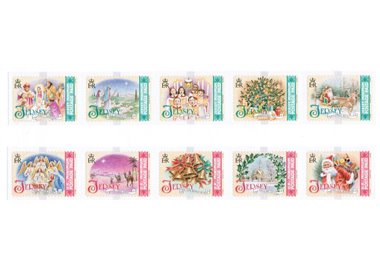 JERSEY 2007 Christmas 10v MNH**
