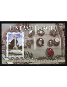 MAN 2008 Lest We Forget s/s MNH**