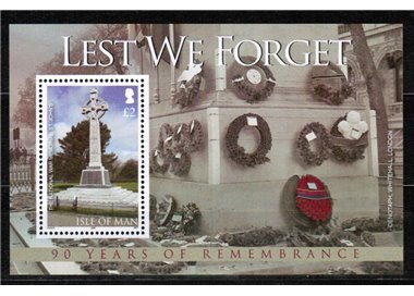 MAN 2008 Lest We Forget BF MNH**