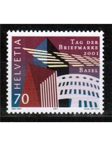 SVIZZERA 2001 Giornata del francobollo MNH**