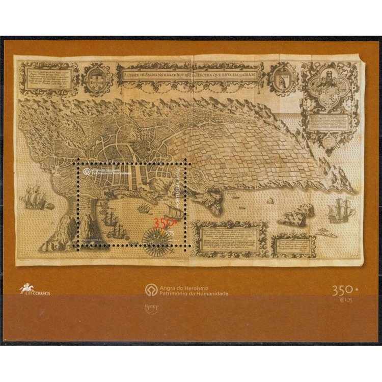 AZZORRE 2001 Patrimonio mondiale BF MNH**