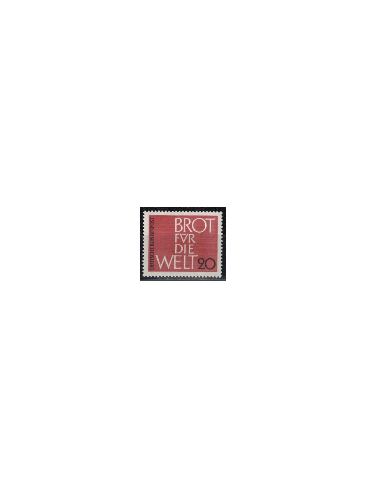 GERMANIA BRD 1962 Lotta contro la fame MNH**
