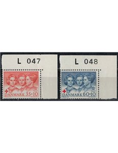 DENMARK 1964 Red Cross 2v MNH**