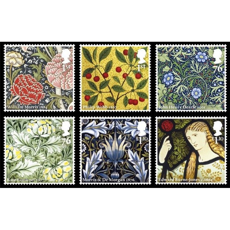 GRAN BRETAGNA 2011 Morris and Company 6v MNH**