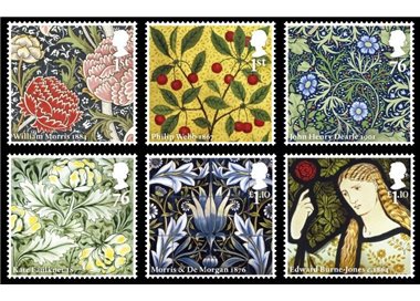 GRAN BRETAGNA 2011 Morris and Company 6v MNH**