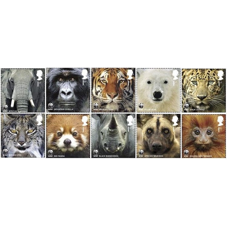 GREAT BRITAIN 2011 WWF, Forests 10v MNH**