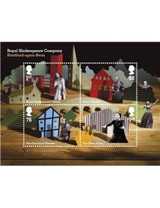 GREAT BRITAIN 2011 Royal Shakespeare Company s/s MNH**