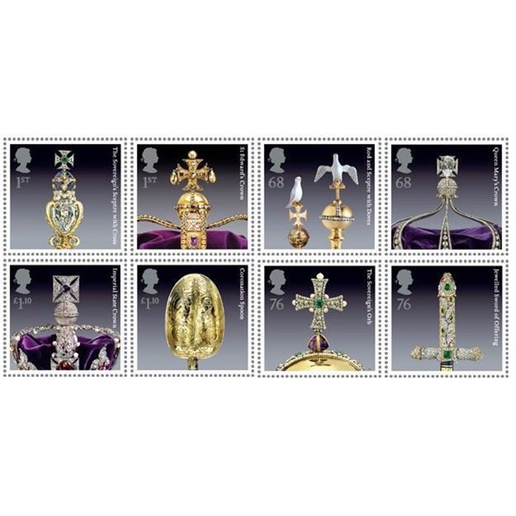 GREAT BRITAIN 2011 Crown Jewels 8v MNH**