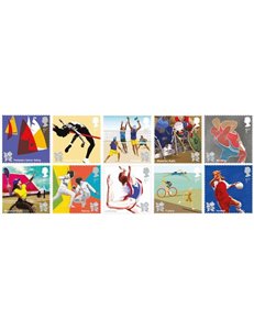 GREAT BRITAIN 2011 Olympic and Paralympic Games 10v MNH**