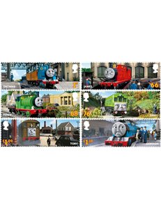 GREAT BRITAIN 2011 Thomas the Tank Engine 6v MNH**