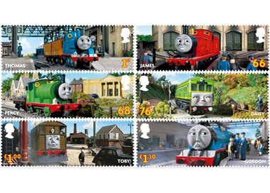 GREAT BRITAIN 2011 Thomas the Tank Engine 6v MNH**