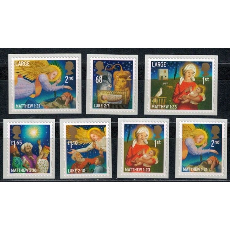 GRAN BRETAGNA 2011 Natale 7v MNH**