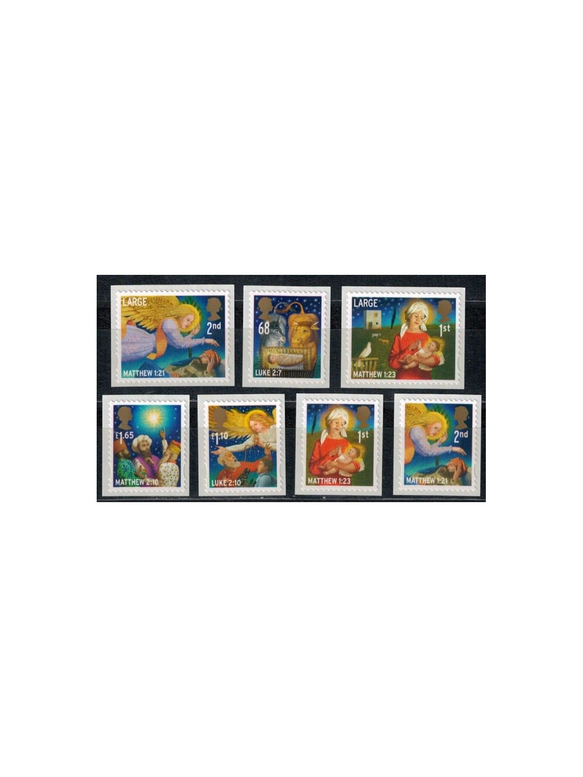 GREAT BRITAIN 2011 Christmas 7v MNH**