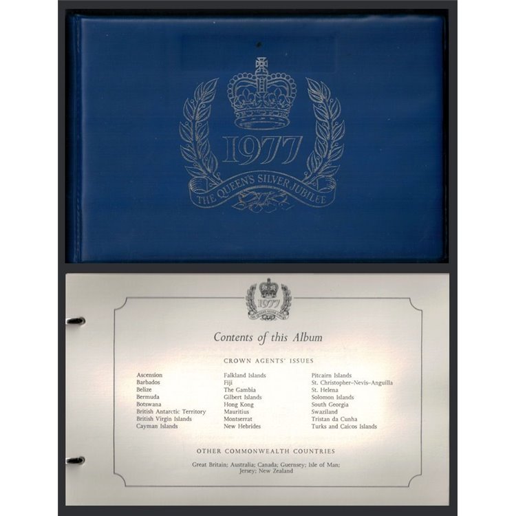 COMMONWEALTH COUNTRIES 1977 The Queen's Silver Jubilee 207v + 14 BF MH*