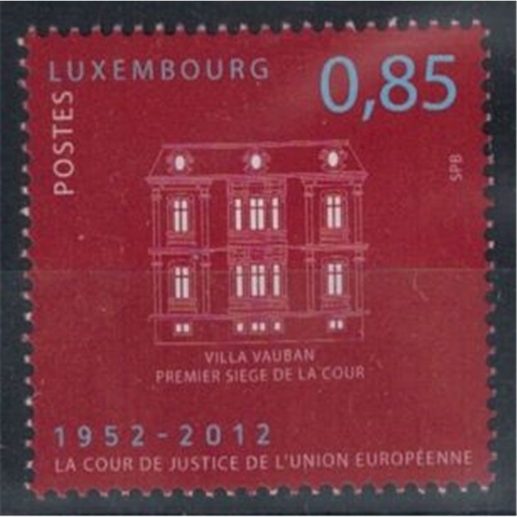 LUSSEMBURGO 2012 Corte di Giustizia MNH**