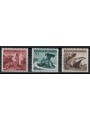LIECHTENSTEIN 1950 Fauna, 3rd series 3v MNH**