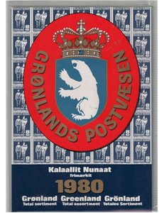 GROENLANDIA 1980 Annata completa 10v MNH**
