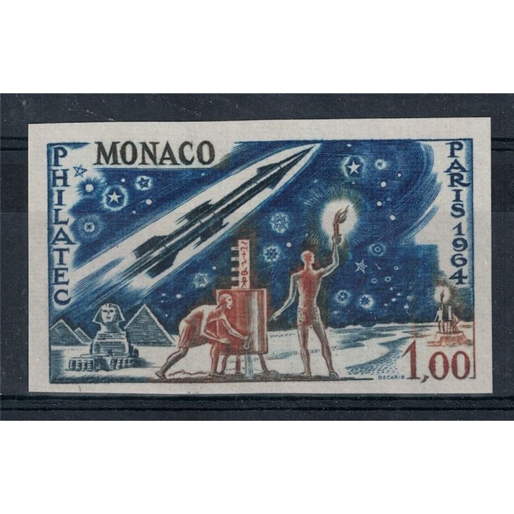 MONACO 1964 Expo Philatec (unperforated) MNH**