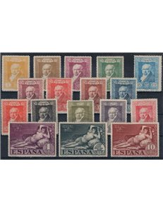 SPAIN 1930 Francisco Goya 17v MNH**