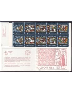 SVEZIA 1982 Natale LB MNH**