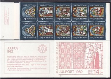 SVEZIA 1982 Natale LB MNH**
