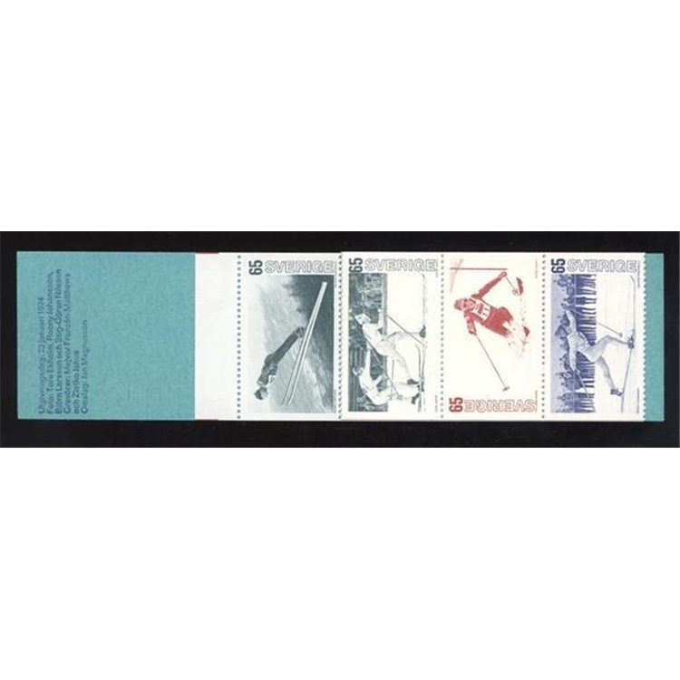 SVEZIA 1974 Sport invernali LB MNH**