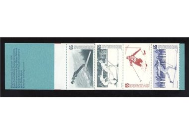 SWEDEN 1974 Winter sports booklet MNH**