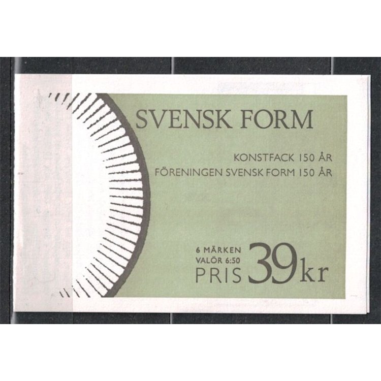 SVEZIA 1994 Design svedese - Swedish design 6v in libretto