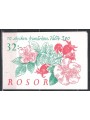 SWEDEN 1994 Flowers, roses - Roses 2x5v in booklet