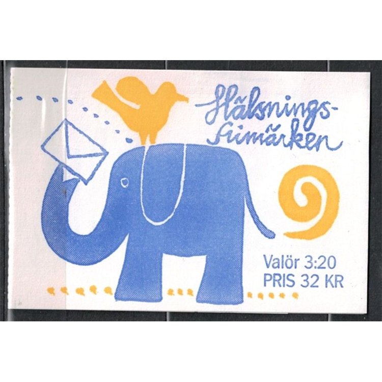 SVEZIA 1994 Francobolli per saluti - Greeting stamps 10v in libretto
