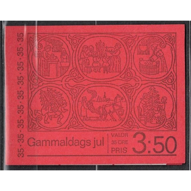 SWEDEN 1971 Christmas booklet MNH**