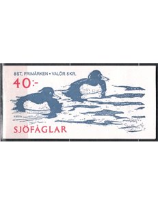 SVEZIA 1993 Uccelli acquatici - Water birds 2x4v in libretto