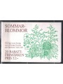SWEDEN 1993 Wildflowers 5x4v in booklet